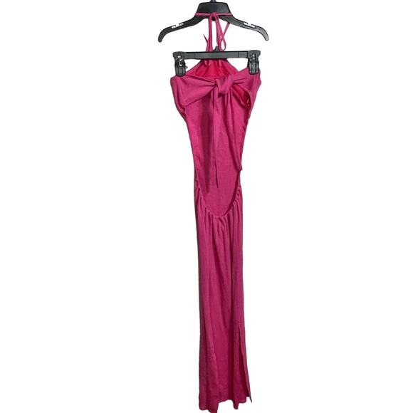 Capittana Mika Knitted Cotton Dress Pink M/L - Picture 10 of 12